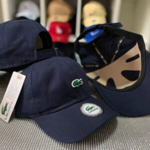 Boné Lacoste Mini Croc - MARINHO