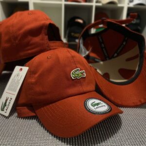 Boné Lacoste Mini Croc - LARANJA