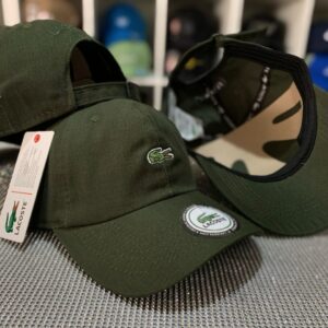 Boné Lacoste Mini Croc - VERDE