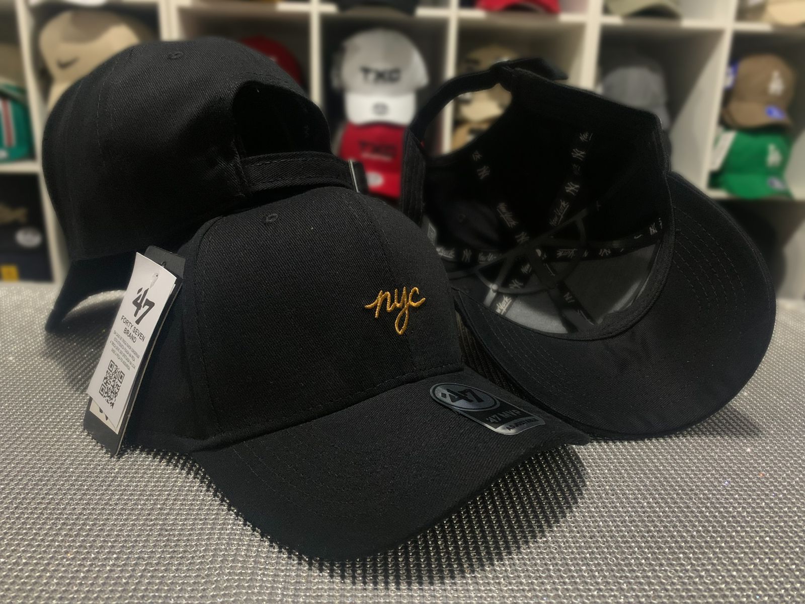 Boné NYC - PRETO/DOURADO