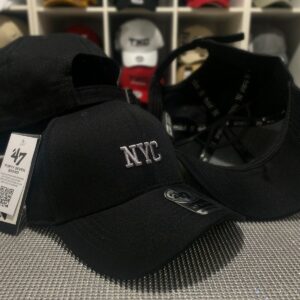 Boné NYC - PRETO/CINZA