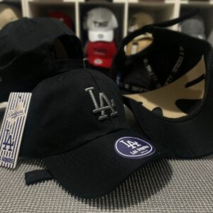 Boné LA Dad Hat - PRETO/CINZA