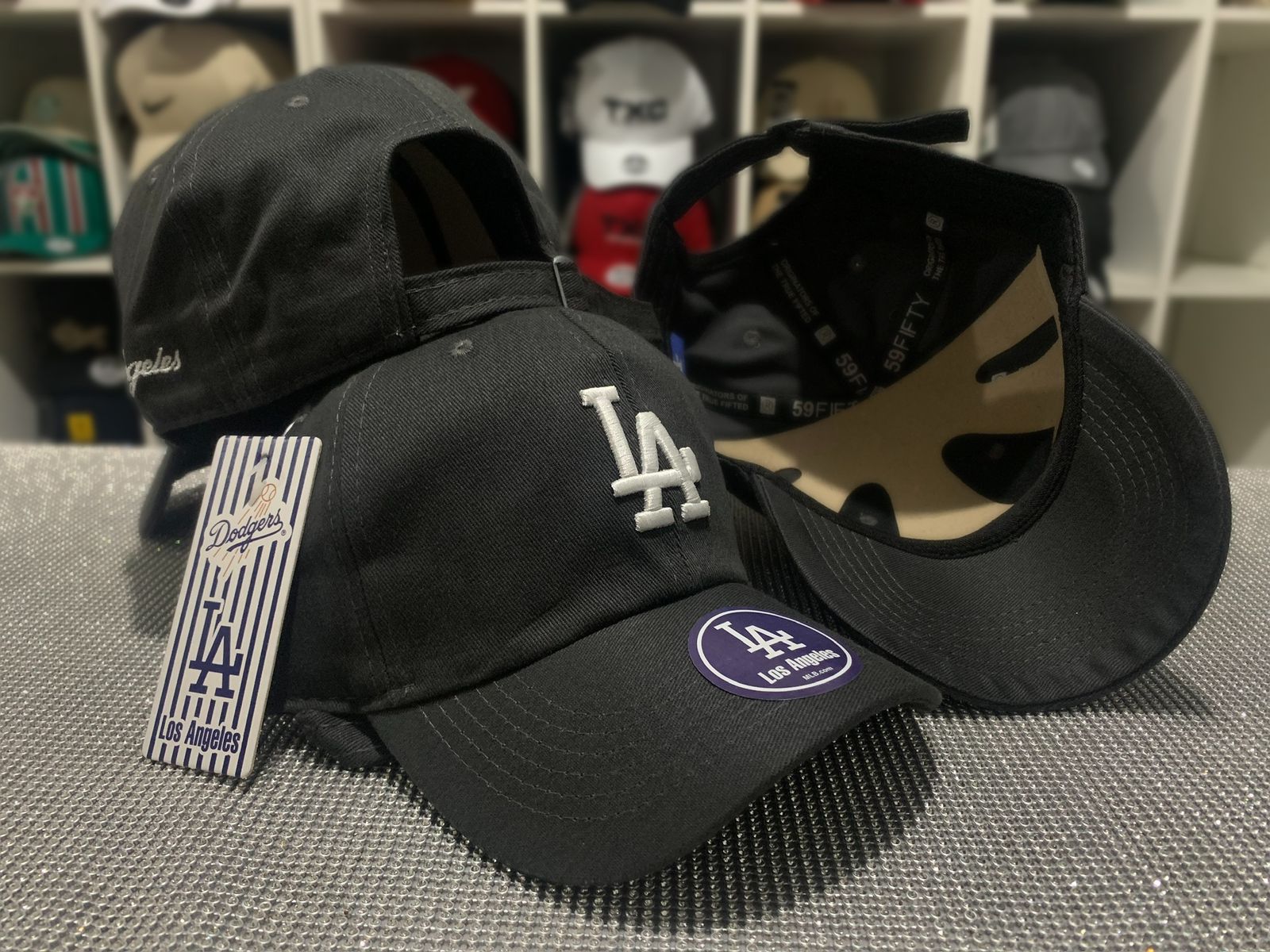 Boné LA Dad Hat - CINZA