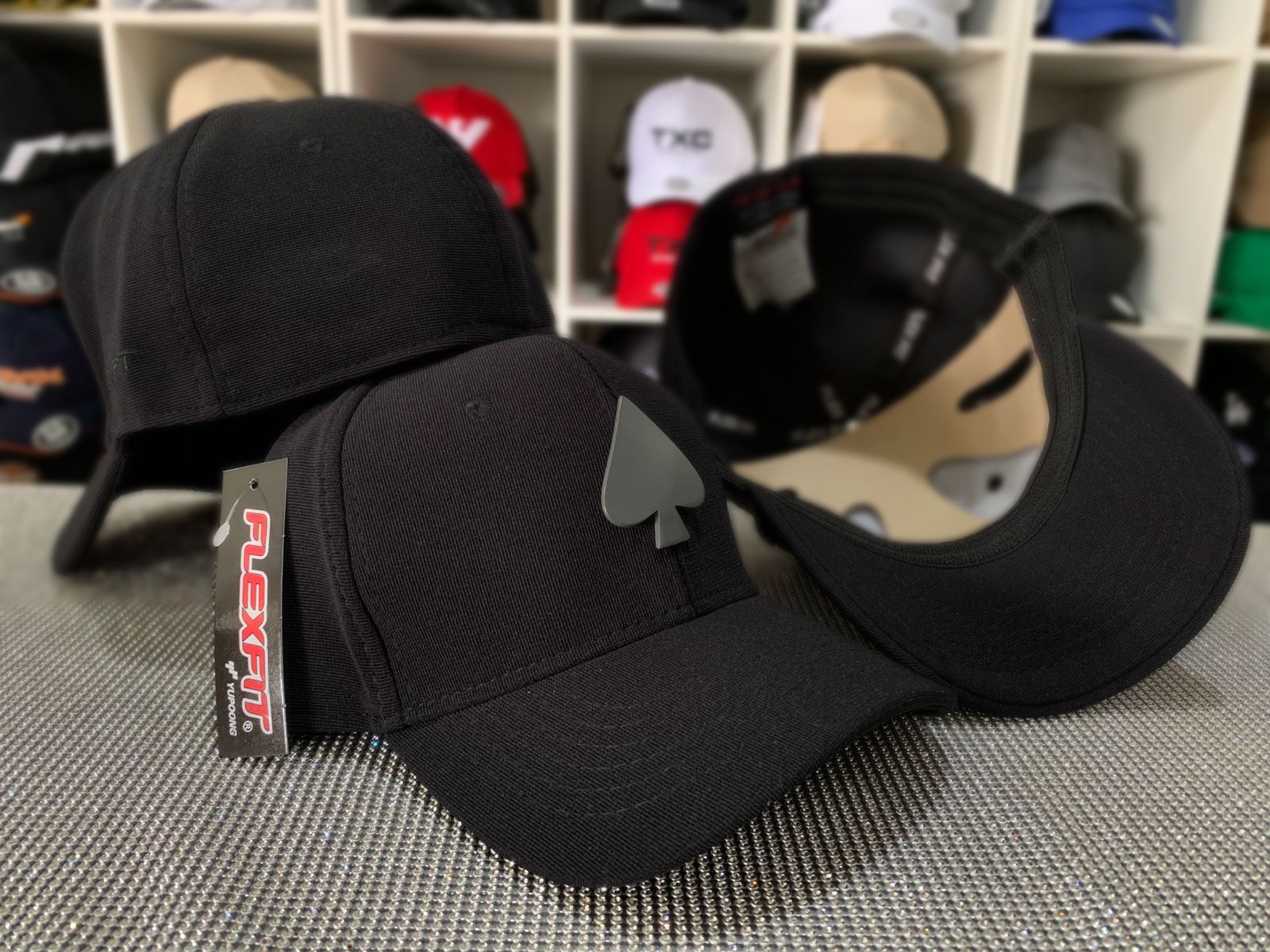 Boné Flexfit MCD - PRETO/CINZA