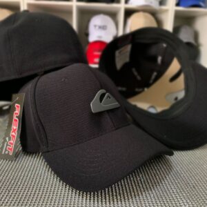 Boné Flexfit Quiksilver - PRETO/CINZA