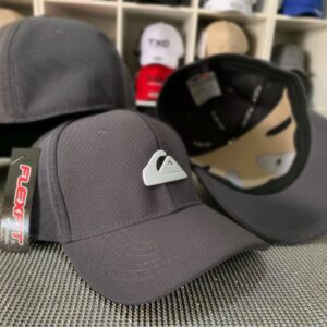 Boné Flexfit Quiksilver - CINZA/BRANCO