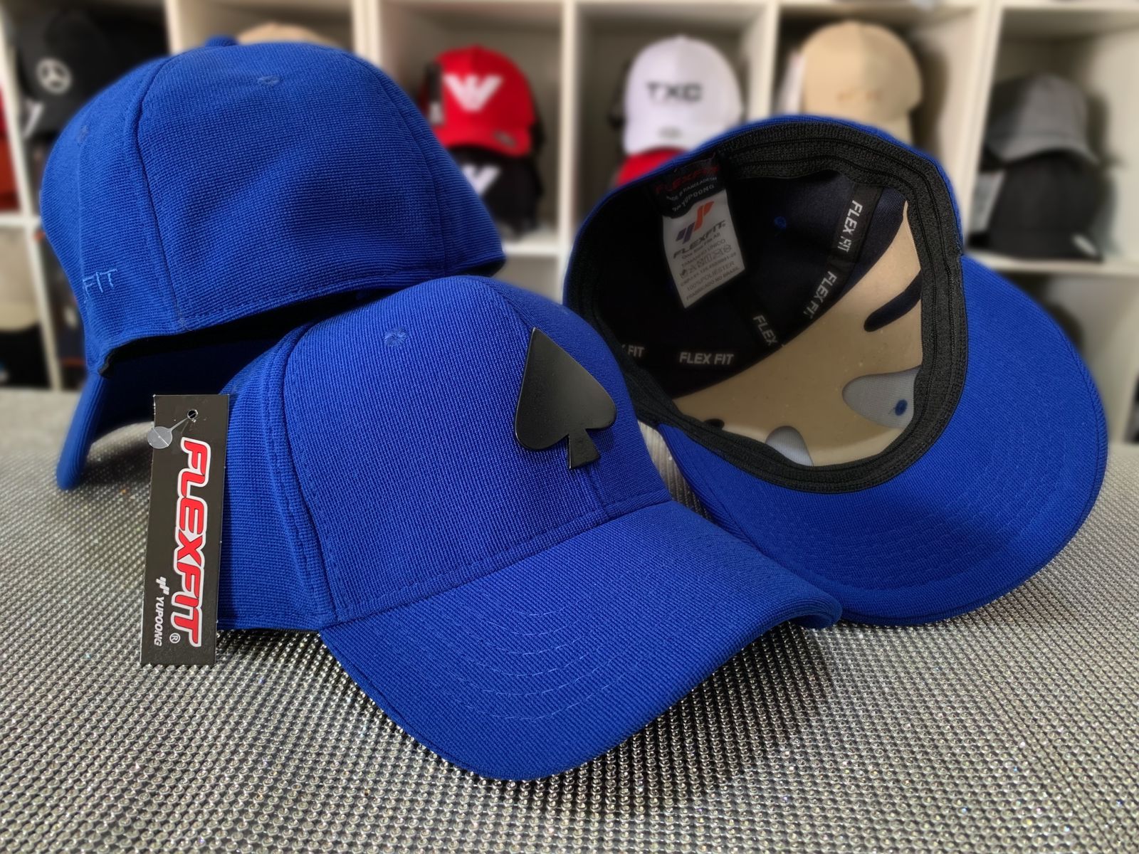 Boné Flexfit MCD - AZUL/PRETO