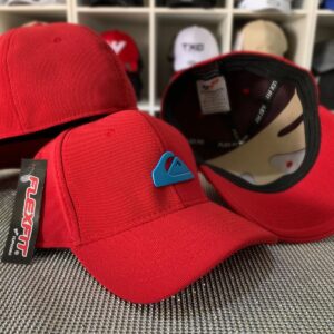 Boné Flexfit Quiksilver - VERMELHO/AZUL