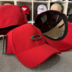 Boné Flexfit Oakley - VERMELHO/CINZA