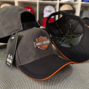 Boné Racing Harley Davidson - CINZA