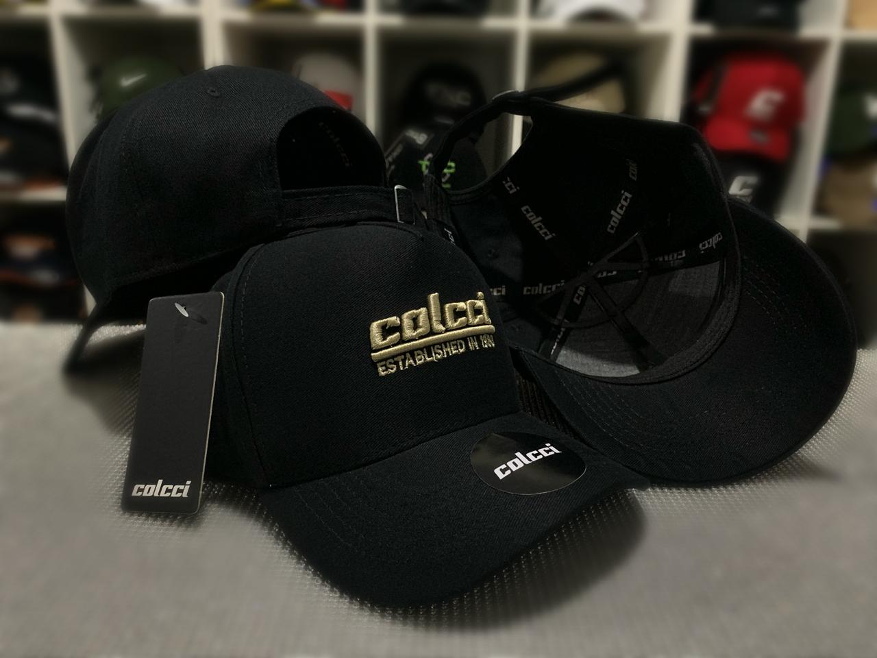 Boné Colcci - PRETO/DOURADO