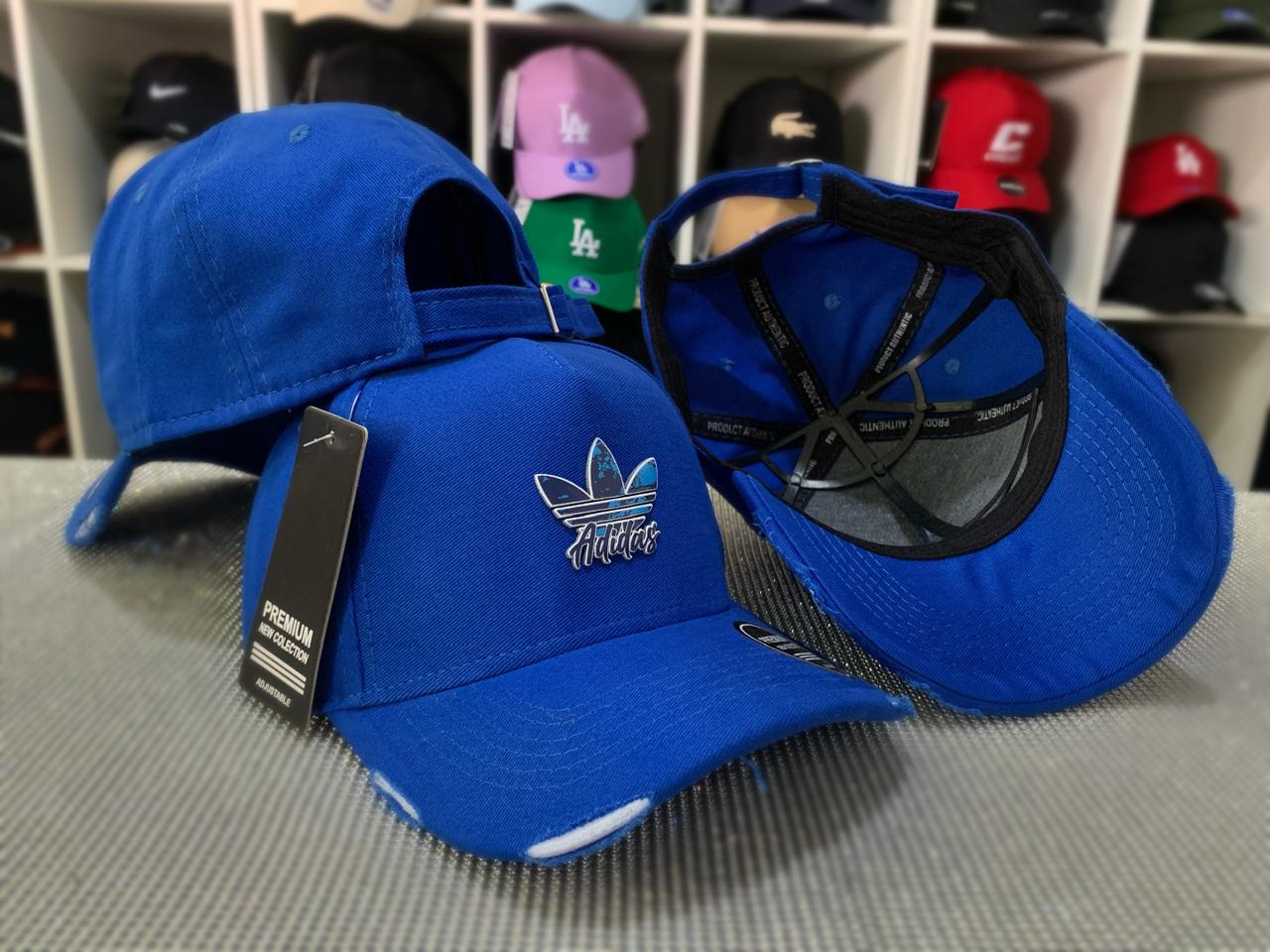 Boné Aba Rasgadinha Adidas - AZUL