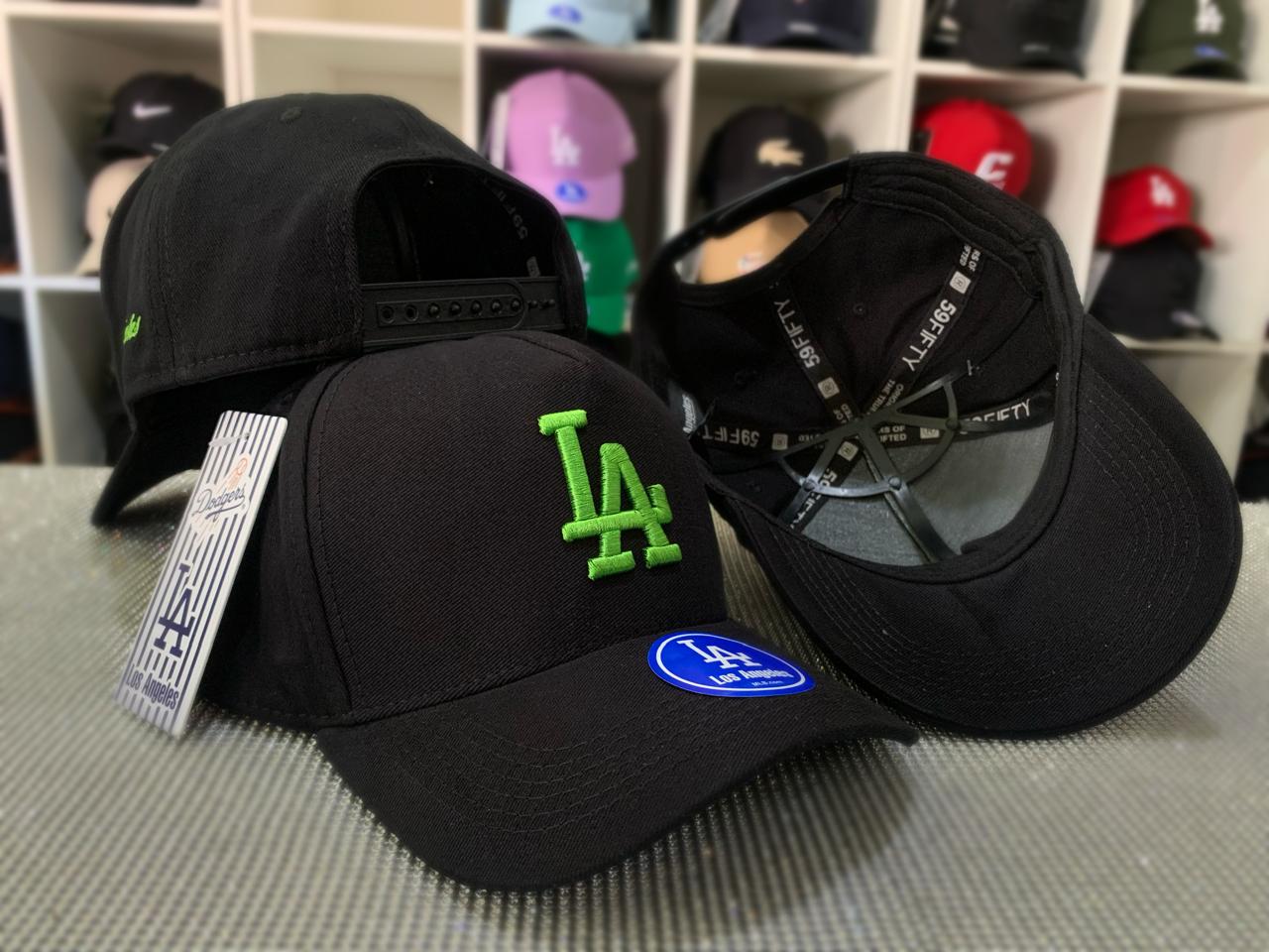 Boné LA Americano - PRETO/VERDE