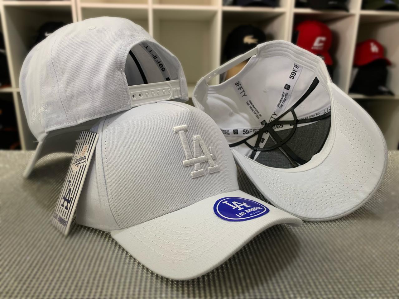 Boné LA Americano - BRANCO/BRANCO