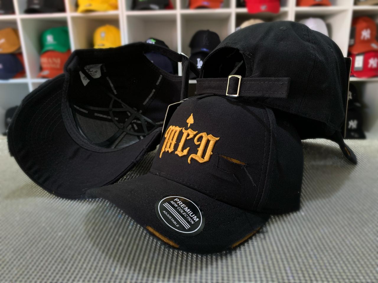 Boné Rasgadinho MCD - PRETO