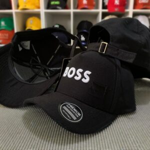 Boné Rasgadinho Hugo Boss - PRETO