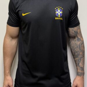 Camiseta Dry Fit Brasil Preto - GG